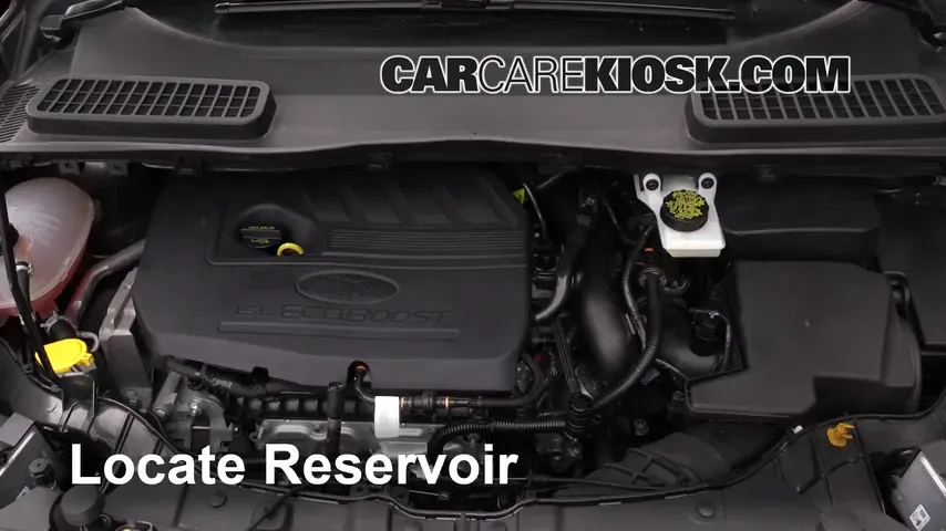 2018 Ford Escape SE 1.5L 4 Cyl. Turbo Liquide essuie-glace Ajouter du liquide